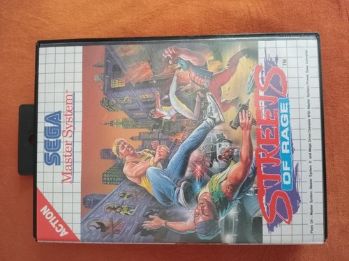 Jeu boite master system - jeu,