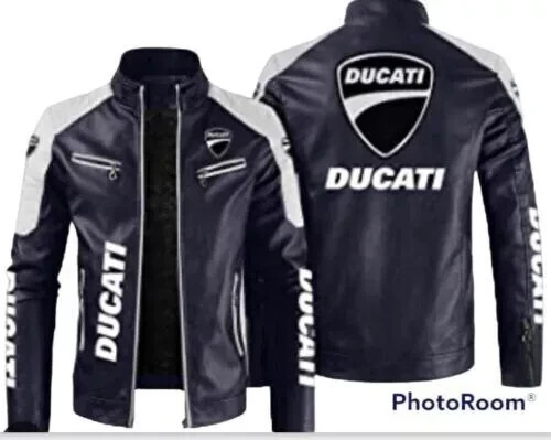 Ducati blouson cuir hommes
