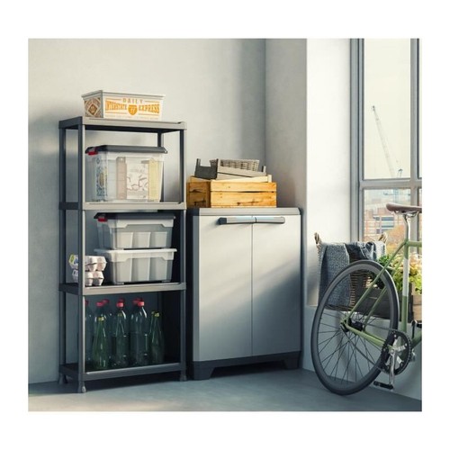 Etagere modulable keter noir - modulable,