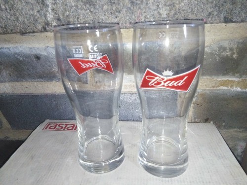 Lot verres bière - verres, bud