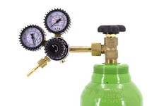 Bouteille de gaz MIX Argon (82%) + CO2 (18%) 10 litres 200BAR + Réducteur...