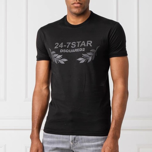 Dsquared2 men black shirts - black, t-shirts