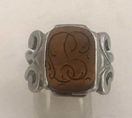 Bague chevalière ancienne - chevalière,