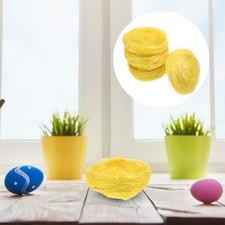  4 Pcs Nid D'oiseau Fait Main