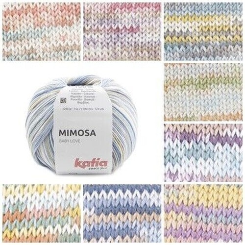 Katia mimosa coton - mimosa, laine
