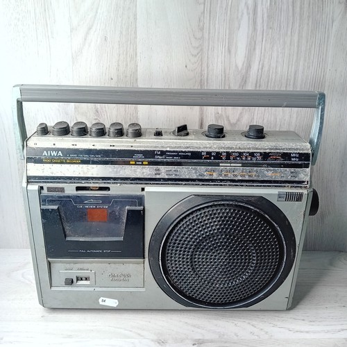 Aiwa radio cassette recorder - radio,