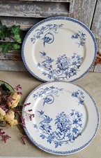 2 ANCIENNES ASSIETTES TERRE DE