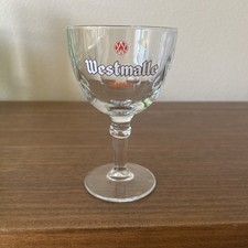 Westmalle Trappist Belgium Beer trappistenbier Logo Glass Chalice Ornate 17cl