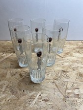 Lot of 6 Jupiler beer glasses 50cl