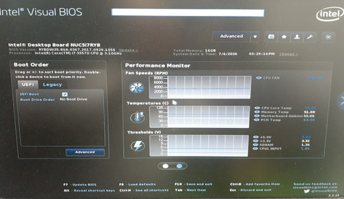 Intel nuc5i7ryh mini - intel, _