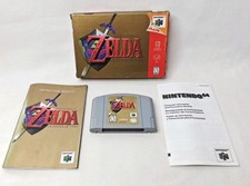 Legend of Zelda Ocarina of Time Nintendo 64 N64 - Complete In Box CIB