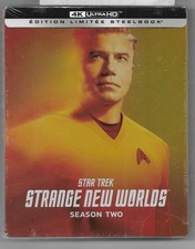 STAR TREK - Strange New Worlds-Saison Two/ Blu-Ray + 4K Steelbook Neuf Scellé VF