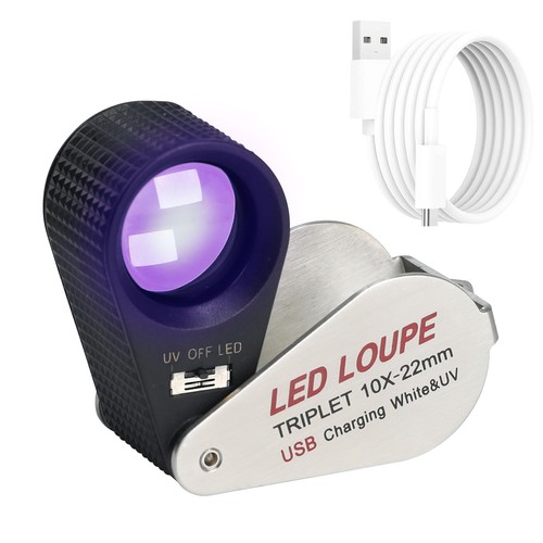 Loupe bijoutier lumineuse 10x - loupe,