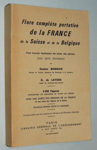 Flore complete portative - de, la