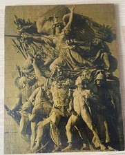 Plaque Bois La Marseillaise 