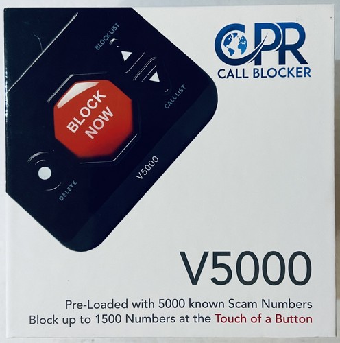 Cpr v5000 call blocker - v5000,