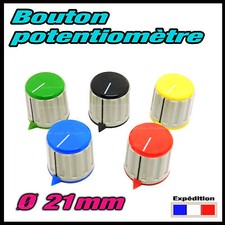 1303# 1 à 10pcs ø21mm bouton