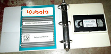 Kubota Tractor Diesel Engine Maintenance Reference Manual & Video ORIGINAL!