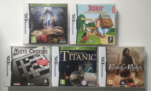 Lot jeux nintendo - lot,