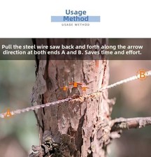 Scie à corde extérieure en