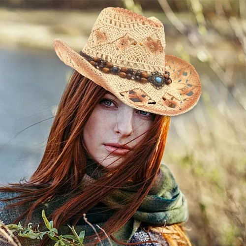 Chapeau cowboy paille - chapeau,