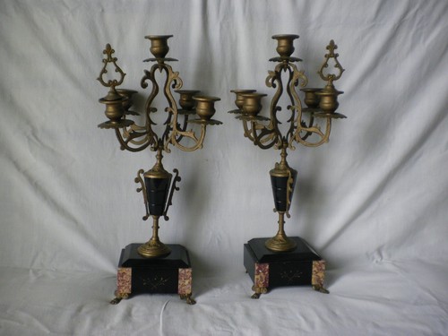 Candélabres laiton et - candélabres,