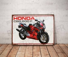 Plaque métal vintage Honda