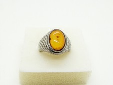 chevalière homme en argent et