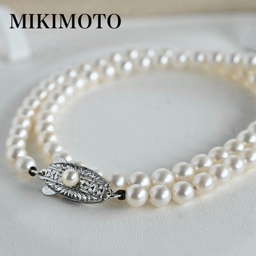 Mikimoto akoya pearl necklace - mikimoto,