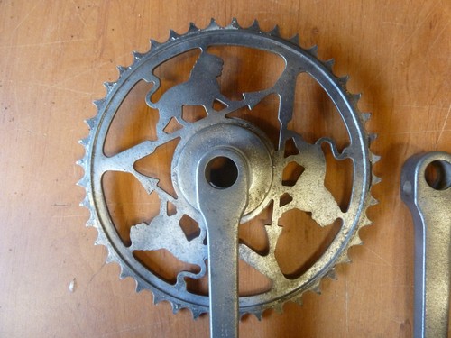 Ancien vélo pédalier - pédalier, peugeot