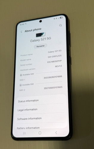 Samsung galaxy s21 128 gb - 128,