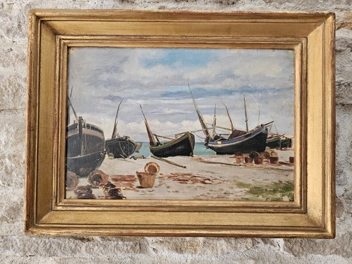 Tableau huile sur - tableau,