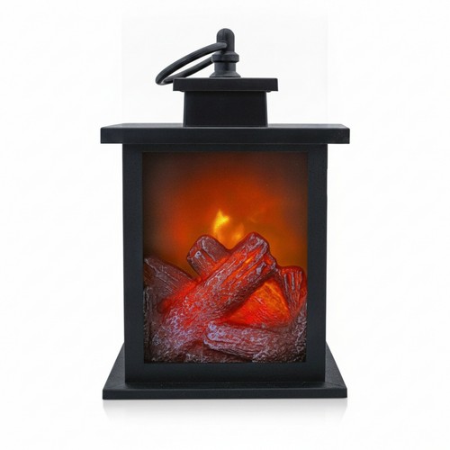 Lampe cheminée led logs - led,