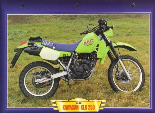 Fiche moto kawasaki - kawasaki, klr