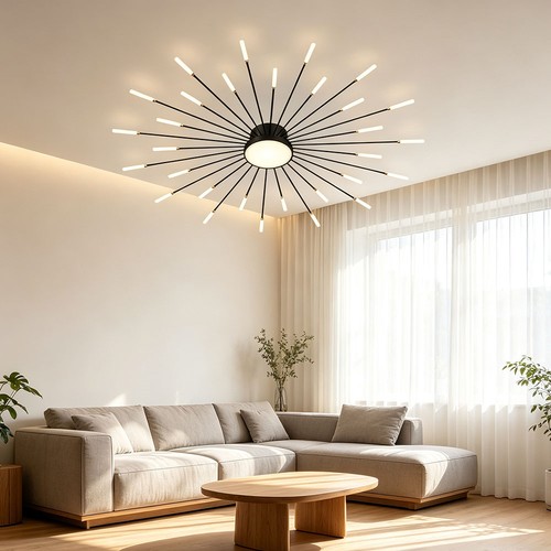 Plafonnier led design moderne - plafonnier,