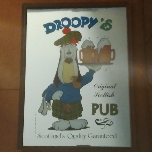 Droopy miroir publicitaire - miroir,