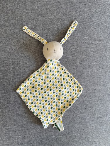 Doudou plat mouchoir lapin - doudou, plat/mouchoir