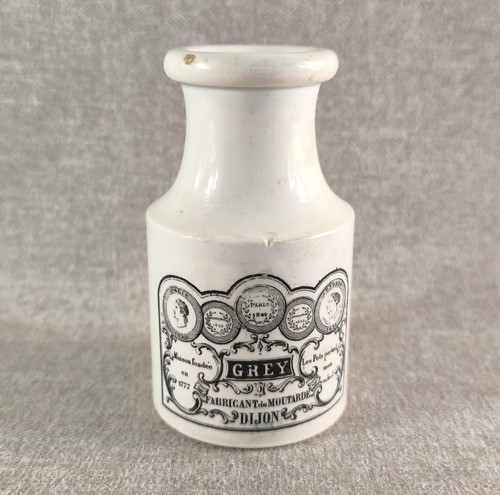 Pot moutarde grey dijon - pot,