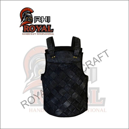 Gilet cuir viking - gilet, en