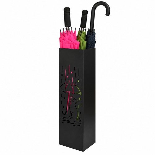 Porte parapluie métal noir