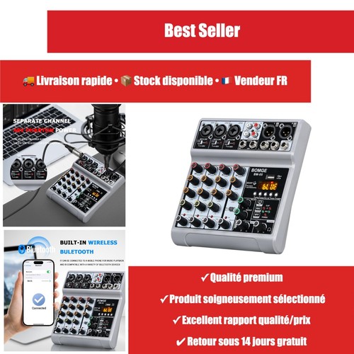 Bomge table mixage audio - bomge,