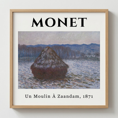 Affiche reproduction claude - reproduction,