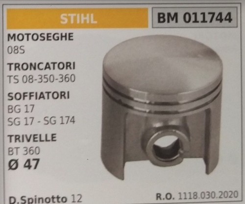 11180302020 piston complet - piston,