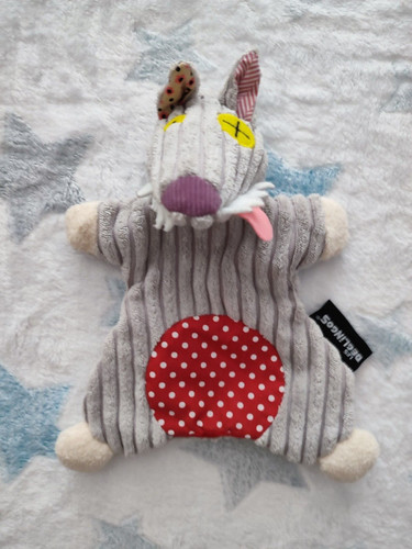Doudou deglingos loup gris - doudou,