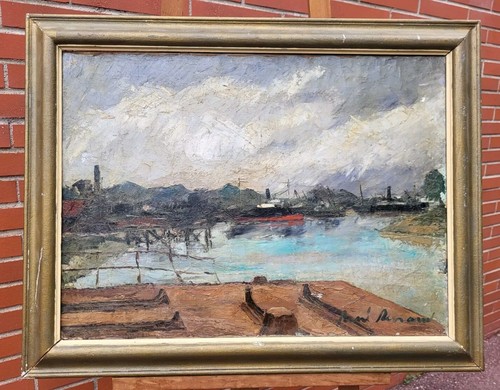 René renaud paysage marin - .,