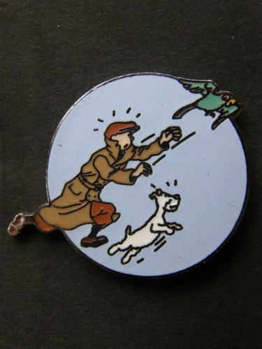 Pin tintin l oreille - pin's,
