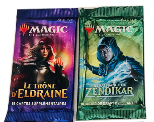 Mtg magic booster - booster, trône