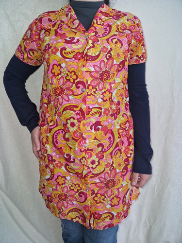 Nylon dederon smock - nylon,