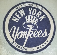 1958 Bazooka/Blony "My Favorite Team" Baseball Felt Patches BUYING CHOICE
