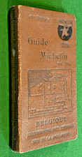 Michelin Guide Belgium, Luxembourg... 1926 - 16th Edition - Beautiful Condition.